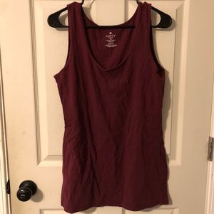 Tank top burgundy